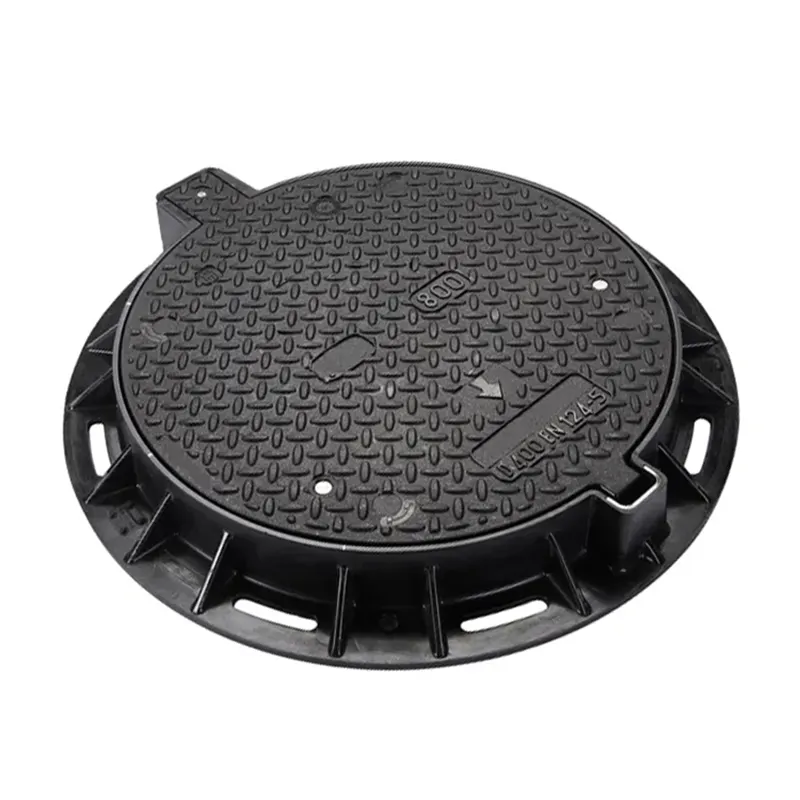 D400 cast iron ductile iron 850x850 c250 square manhole cove casting en124 c250 anti-theft ductile iron manhole cover
