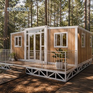 Casa Contenedor Expandible SUNRISE Personalizada y Móvil con Terraza, Casa Expandible Personalizada de 20 pies y 40 pies - Product Image 1