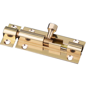 Loquet de porte en cuivre à résonance 001, serrure à montage en surface pour portes et fenêtres en bois, style moderne et simple - Product Image 3
