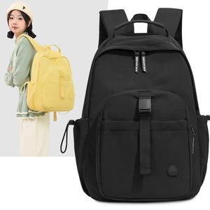 Wholesale Unisex Fashion Waterproof Nylon Softback Lightweight Geometric Zipper Versatile Casual Outdoor Sports <b>Backpack</b> - Product Image 2