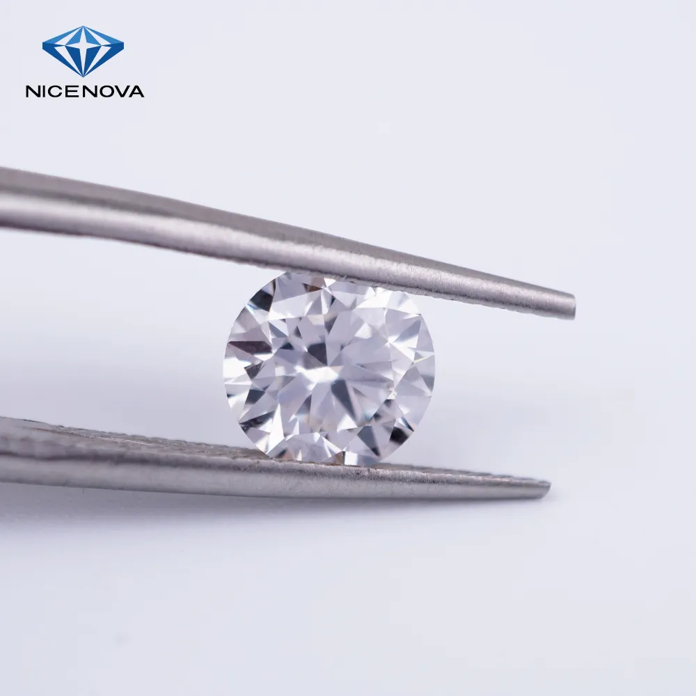 Nice Nova raw synthetic cvd diamond price per carat round cut 0.7 carat VS1 loose diamond E color for diamond ring making