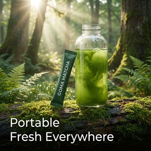 Sobres de Matcha de Grado Elite 7A, 2g 3g, Té Verde Instantáneo en Porciones Individuales, Variedad de Sabores, Compatible con Marca Privada OEM - Product Image 2