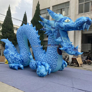 Modelo Inflable <span class=keywords><strong>Gigante</strong></span> <span class=keywords><strong>de</strong></span> Dragón Hidra <span class=keywords><strong>de</strong></span> 3 Cabezas, Rey Ghidorah, Dragón Inflable Personalizado para Eventos <span class=keywords><strong>de</strong></span> Halloween, Decoración para Exteriores - Product Image 5