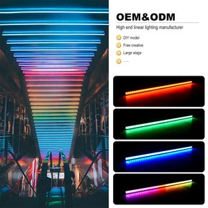 Barre lumineuse linéaire à pixels rigides LED RGBW étanche IP68 96 LED UCS2904 pour extérieur, éclairage de scène LED pour spectacle en direct - Product Image 1