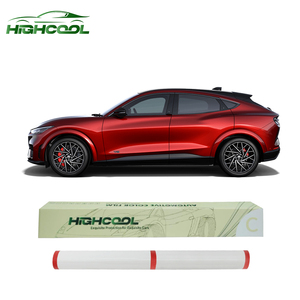 HIGHCOOL - Rollo de Película Protectora de Pintura Transparente de TPU PPF, Autocurable, Antiarañazos, con Acabado Brillante para Carrocería de Automóvil - Product Image 1