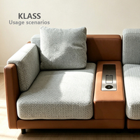 KLASS-verbundener Lautsprecher-Tischstecker mit 2 Steckdosen, 2 USB-Anschlüssen, IP66, 125V, Klappdesign, WLAN-Sicherheitsschutz, Türöffnungssensor