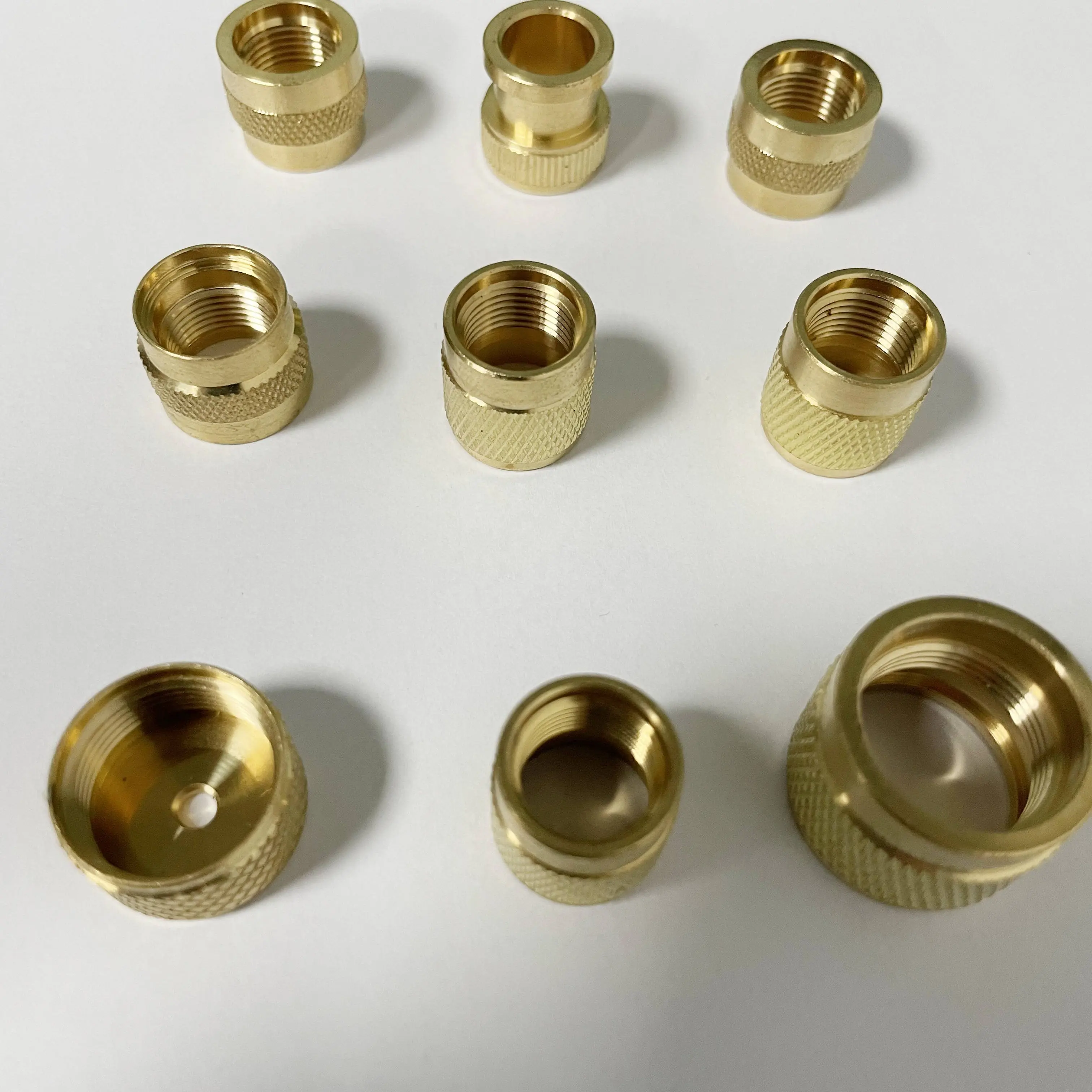 Customized turning parts Wire tube accessories Brass water cooling accessories