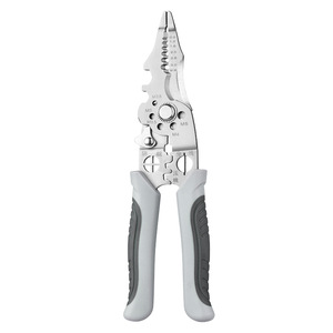 Pinheng 10 In 1 Multi Functional Wire <b>Stripper</b> Pliers Stainless Steel Electrical Tool For DIY <b>Wiring</b> Repair - Product Image 4