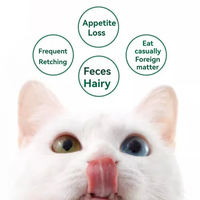 Propre marque 120g facile à utiliser supplément nutritionnel pour chiens et chats Hairball Solution Gel Vitamine pour la santé des animaux de compagnie et des poissons