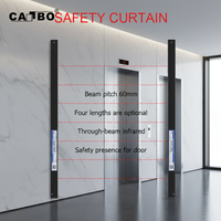 Sistem Keamanan Pintu Otomatis CANBO 261 Tirai Cahaya IR Sensor Pintu Pengaman Sinar Tembus untuk Gerbang Industri