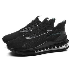 Chaussures de sport respirantes en maille à lacets pour hommes, avec logo personnalisé, antidérapantes, pour la marche et la course, collection printemps/automne - Product Image 4