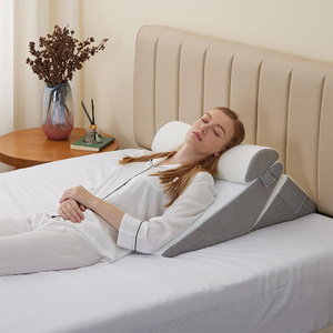 Maternity Pillow Triangle Shape 125x72x17cm Adjustable Support <b>For</b> Pregnant Women And Elderly Care - Product Image 4
