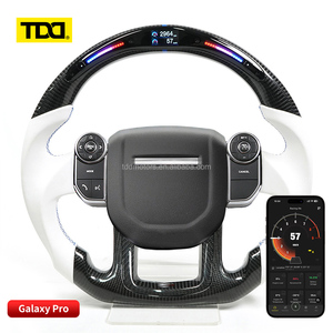 Volante de fibra de carbono TDD LED para Land Rover Range Rover Discovery L550 L494 Sport 2014-2020 4 Runner - Product Image 2
