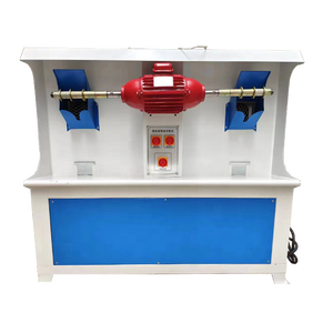 Machine à poncer les chaussures à double tête YT-1050 YUTAI pour le dégrossissage des semelles et l'attache des semelles, idéale pour les usines de chaussures - Product Image 4