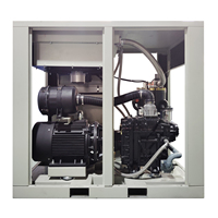 Compresseur à vis de compression à deux étages PM VFD haute puissance 55kW avec certification CE ISO