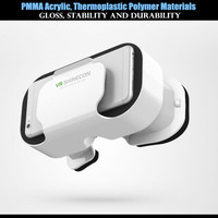 Lunettes originales de réalité virtuelle 3D, boîte stéréo rv, casque Google Cardboard, pour Smartphone IOS et Android, nouvel arrivage