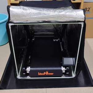 Imprimante 3D FDM automatique à double extrudeur Idea Former IR3 V2, couleur unique, avec matériaux TPU/PLA, plateau chauffant et bande transporteuse - Product Image 6
