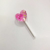 Breloques en résine transparentes 48 mm en forme d'étoile et de cœur à paillettes pour bijoux, porte-clés, slime, poupées, jouets, coques de téléphone, artisanat DIY et décoration
