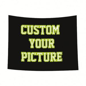 Custom Design Your Art Images Tapestry Hanging Banner College Dorm Single Sided Signs <b>Flags</b> - Product Image 1