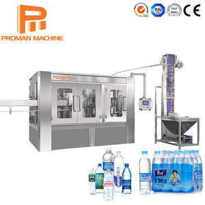 Machine de remplissage et de bouchage d'eau entièrement automatique <span class=keywords><strong>33cl</strong></span> 50cl 75cl Bouteille en <span class=keywords><strong>plastique</strong></span> PET Machine d'embouteillage d'eau minérale potable - Product Image 1