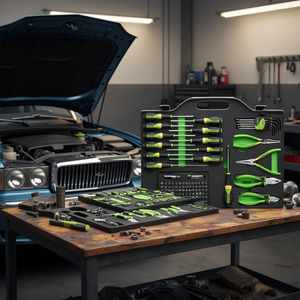 Fasano 100 Pc Tool <b>Set</b> With <b>Screwdrivers</b> Pliers <b>Bits</b> Kit For Vehicle Repair - Product Image 3