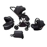 Poussette Bébé Haut de Gamme Pliable 3-en-1 avec Siège Auto, Fournisseur Chinois, Personnalisable OEM – Offre Spéciale