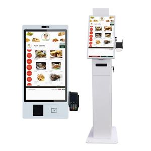 Kiosco de Autoservicio de 15.6, 21.5, 24 y 32 Pulgadas para Montaje en Pared, Sistema POS Inteligente para Comercio Minorista con Windows 10 y Android 14, para Pedidos en Restaurantes - Product Image 1