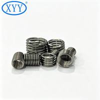 Tangless Wire Coil Insert No Tail Threaded Sleeve Avoid Tang Removal Operation for Machinery Assembly Stainless Steel Fastener
