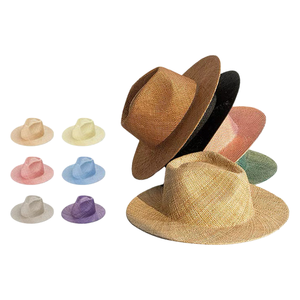 2026 New Style <b>Straw</b> Fedora - Custom Logo Wide Brim Sun <b>Hat</b> <b>for</b> <b>Men</b> & Women - Product Image 3