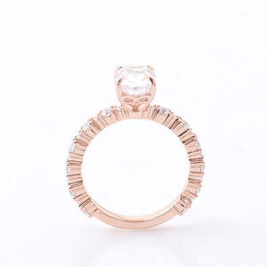 Bague de couple en or 18 carats, bijoux fins personnalisés Qi Song, originalité coréenne, pour les mariages et les banquets, bagues de fiançailles - Product Image 5