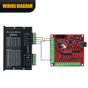 Placa de interfaz 24V USB Mach3 Tarjeta de control de movimiento Mach3 Controlador CNC de 4 ejes - Product Image 6