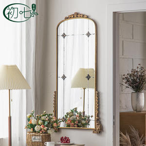 Traditional Full Length Floor Mirror <b>Metal</b> <b>Framed</b> Brass Handmade Home Use - Product Image 3