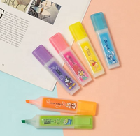 Ensemble de marqueurs artistiques personnalisables de qualité supérieure DJ-78-02 pour les élèves avec des couleurs amusantes, encre fluorescente non effaçable, fabriqué en Chine