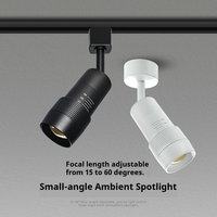 Éclairage de rail magnétique commercial moderne réglable avec LED 3 couleurs haut CRI 95 pour les magasins de vêtements