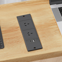 Multiprise encastrable SAA pour bureau avec prise australienne, chargeur USB pour table, mobilier, canapé et lit