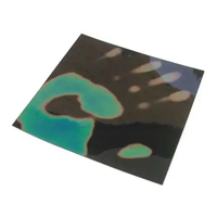 Feuille thermomètre autocollante, feuille thermochromique à cristaux liquides, changement de couleur sensible à la température