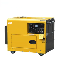 10 kW Leiser Offener Inverter-Generator mit Automatischem Fernstart, 400V/110V Spannung, 1500 U/min, Anhänger-Typ Stromgenerator