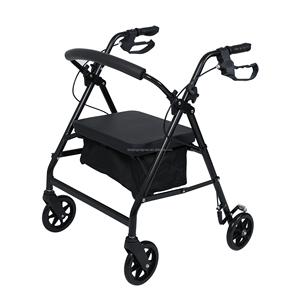 Nuevo estilo Walking Aids 4 ruedas plegable portátil Rollator Walker <span class=keywords><strong>Adulto</strong></span> Walker para personas mayores - Product Image 1