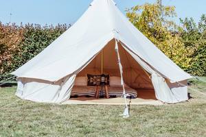 Impermeabile 3m 4m 5m 6m <span class=keywords><strong>7m</strong></span> Campana Tenda di Tela Tenda Yurte per il campeggio e attività all'aria aperta attività - Product Image 5