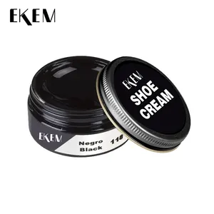 EKEM Manufacturer OEM white shoe polishing cream for shoes cleaning and shine