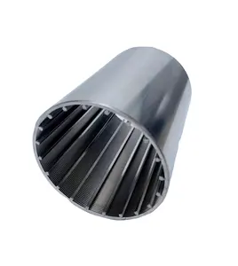 SS304 Johnson wedge wire screen pipe for wastewater