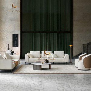 Muebles Chicasa, Juego de Muebles Italianos para el Hogar, Seccionales en Forma de L para Salas de Estar - Product Image 4