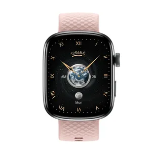Reloj Inteligente <span class=keywords><strong>GTS8</strong></span>, Resistente al Agua IP68, con Correa de Silicona, Sistema Operativo Android, Monitor de Actividad Física y Salud, Pantalla AMOLED Cuadrada, para Mujer - Product Image 4
