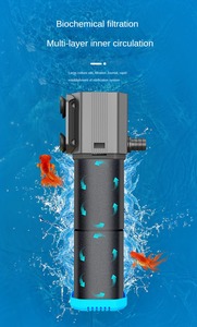 SUNSUN 6W 12W 23W nuovo 3 in 1 <span class=keywords><strong>acquario</strong></span> <span class=keywords><strong>acquario</strong></span> spugna multifunzione filtro interno con ossigenazione onda-making acqua ciclo - Product Image 5