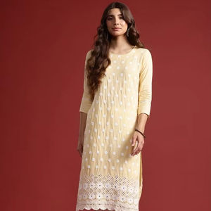 Kurta bordado floral - Product Image 1