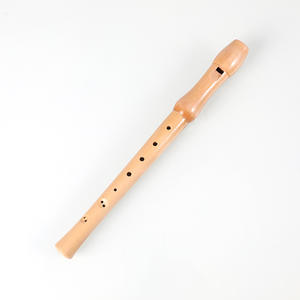 <span class=keywords><strong>Flauta</strong></span> Dulce Alemana de Madera, <span class=keywords><strong>Flauta</strong></span> Dulce de Madera para Niños Principiantes, Instrumento de Viento, Instrumento Musical para el Aula - Product Image 4