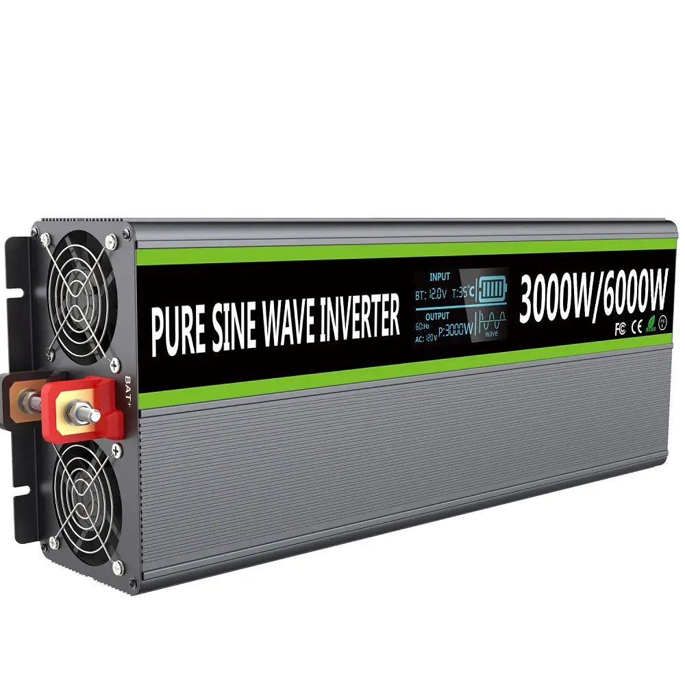 12 v 3000 watt board battery inverter