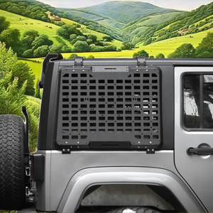 Kit de panel de expansión de ventana lateral de accesorios exteriores multifuncionales Maiker para <span class=keywords><strong>Jeep</strong></span> <span class=keywords><strong>Wrangler</strong></span> JK - Product Image 2