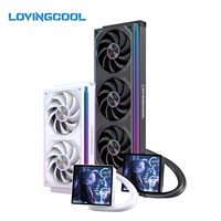 Refroidisseur de processeur modulaire LOVINGCOOL SC60 avec écran magnétique détachable de 4,0 pouces pour PC de bureau, échantillons disponibles, nouveaux produits en stock, expédition directe