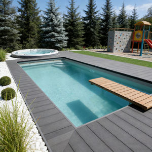 Kit de piscine enterrée, piscine semi-enterrée, piscine enterrée, piscine à vendre, piscine en fibre de verre pas chère - Product Image 2